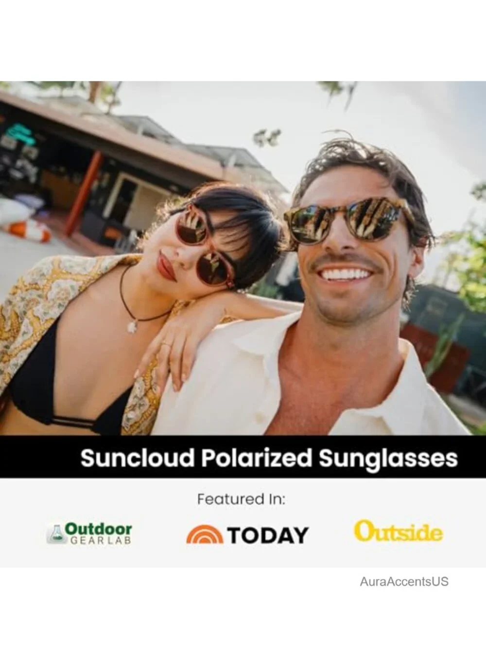 Polarized Retro Oval Sunglasses with Adjustable Fit, UV Protection